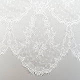 Cascading Arch Chantilly Lace (1679) - S. Ivory