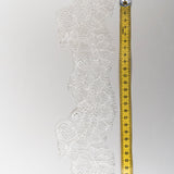 Swirling Delicate Lace Trim (1682T) - M. Ivory