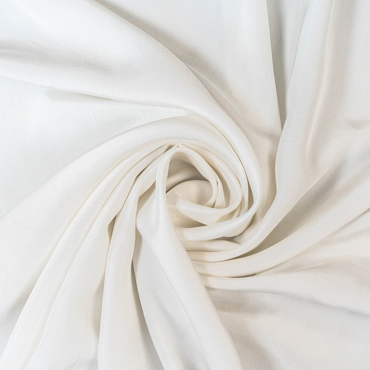 Midweight Silk Habotai - Ivory
