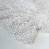 Pearl Embellished Tulle (LV13503) - Ivory