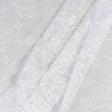 Abstract Floral Lace (1664) - White