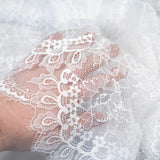 Abstract Floral Lace (1664) - White