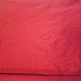Maroon Silk Dupion — mid-weight and crisp with a lightly slubbed texture, 100% silk, 137cm wide