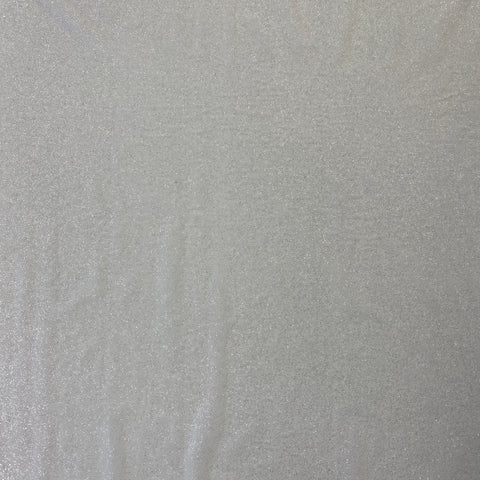Glitter Tulle Off White/ Silver