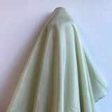 Sage Habotai — soft with a light, airy drape and a smooth satin finish, 100% mulberry silk, 140cm wide