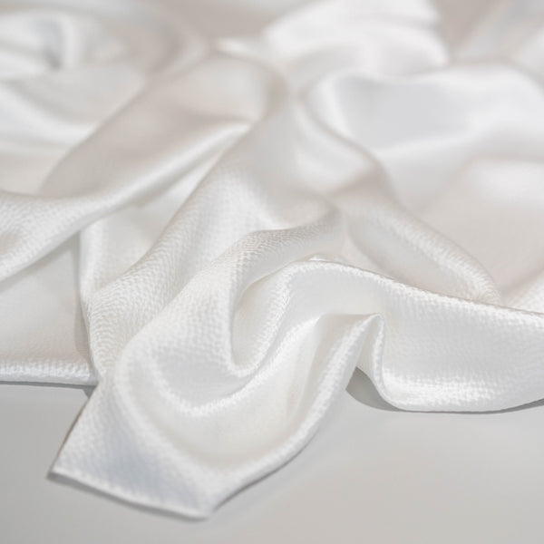 Hammered Satin - Ivory