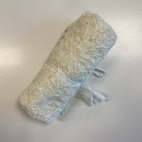 Remnant Fine corded lace (1303) Ivory