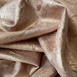 Dusty Pink Crushed Metallic Jacquard — a crushed jacquard with a metallic sheen