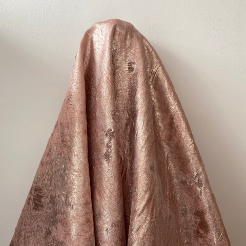 Crushed Metallic Jacquard (Y30684) Dusty Pink