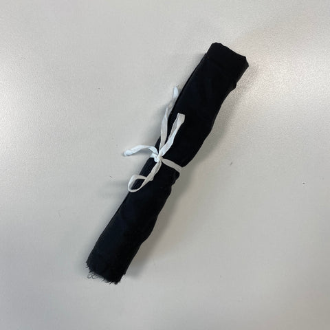 Remnant Banana Peel Fabric Black