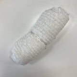 Remnant Pleated Floral Lace (1564) -Ivory