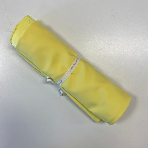 Remnant Stretch Polyester Satin Yellow