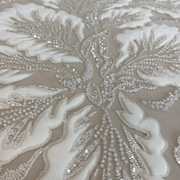 3D Floral Tulle (LV14311) – Ivory