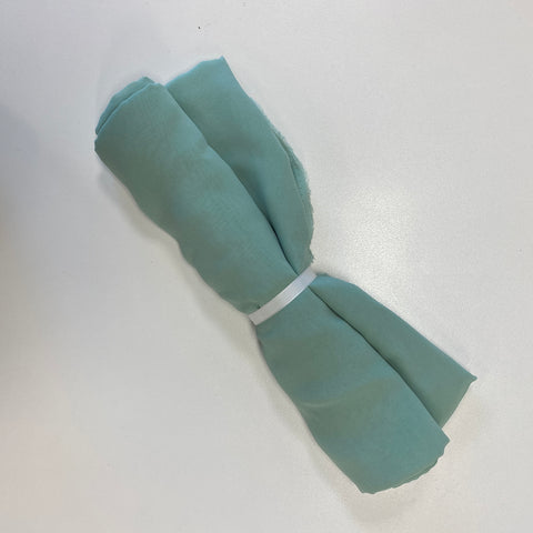 Remnant Satin Chiffon - Sage