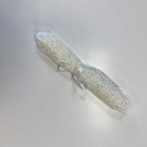 Corded Lace Trim (1268T) Ivory