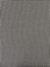 White Italian Wool Tweed — a heavyweight wool-cotton blend tweed with a houndstooth pattern and soft brushed handle, 150cm wide