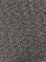 Italian Wool Blend Boucle - Black / White