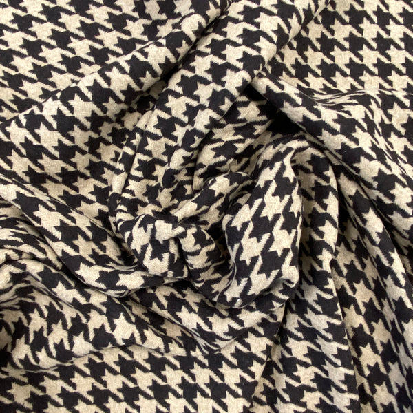 Italian Wool Tweed - Beige / Brown