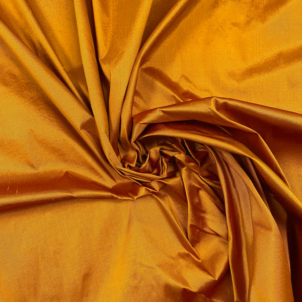 Dupion (#219) - Burnt Orange