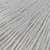 Ruched Velvet - Ivory