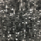 Remnant Sequined Georgette Black
