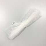Ivory Scattered Pearl Tulle — featuring hand-beading, 100% polyamide, 140cm wide