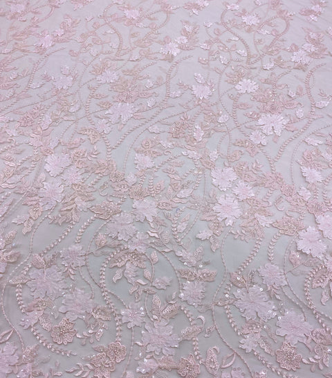 Embellished 3-D Floral Design (LV12378) Peony