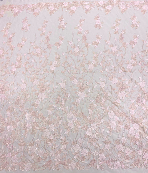 Embellished 3-D Floral Design (LV12378) Peony