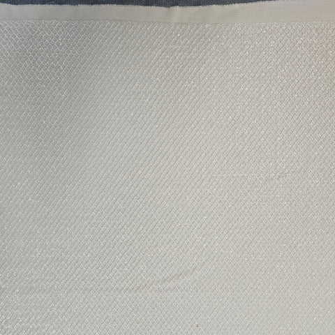 Beaded Crosshatch Tulle LV13202 Ivory