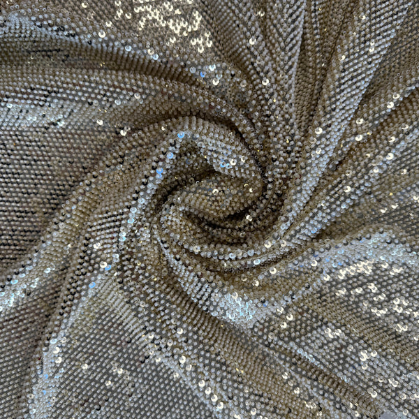 Sequined Tulle (LV14153) Gold