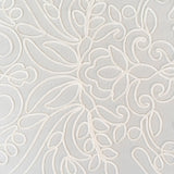Soutache Embroidered Tulle (LV14766) - Ivory