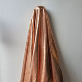 Copper Metallic Knit — a soft knit with a metallic sheen