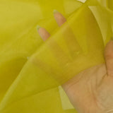 Silk Organza - Citron (137cm)