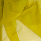 Silk Organza - Citron (137cm)