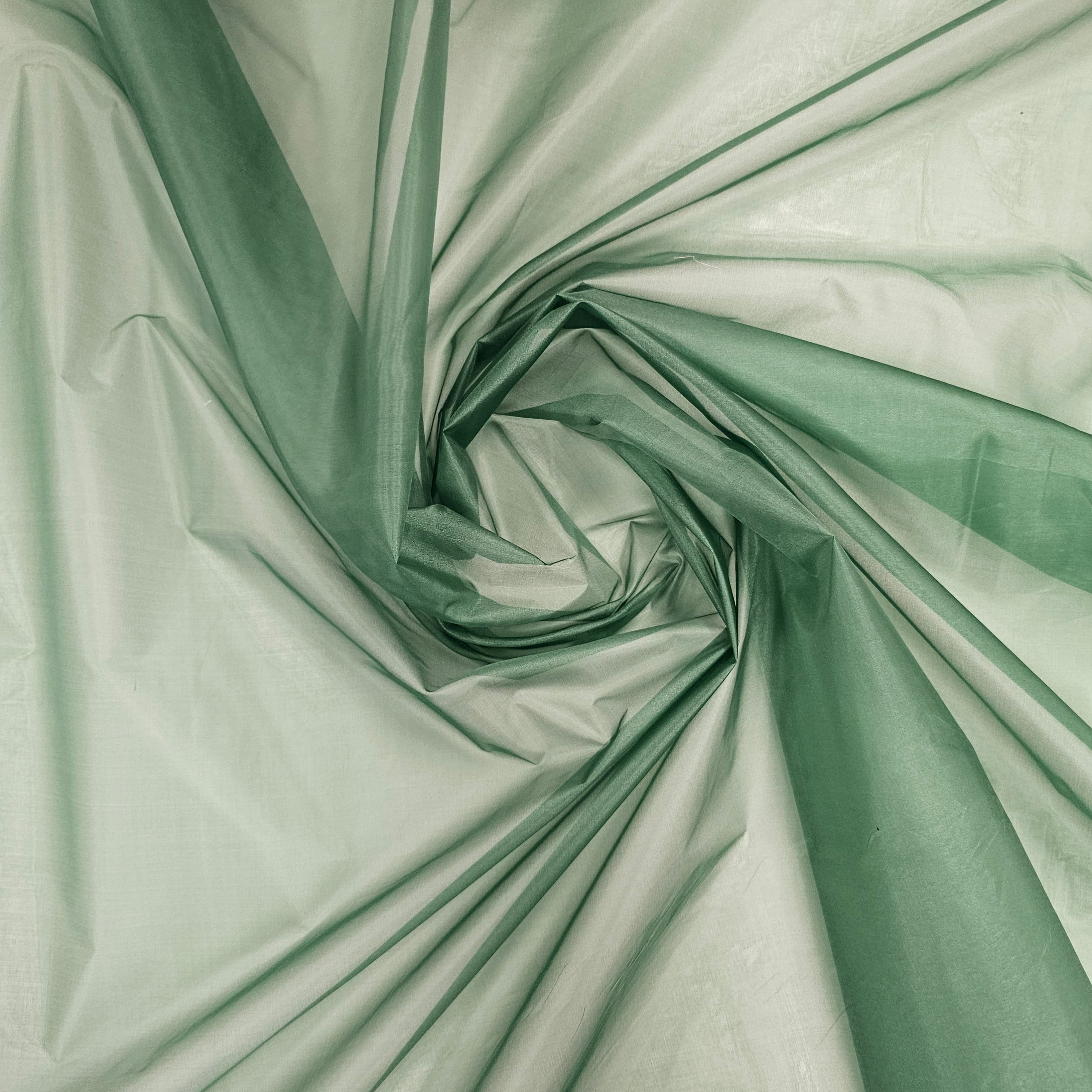 Forest Silk Organza — lightweight, sheer, smooth and crisp with a glass finish, 100% silk, 137cm wide