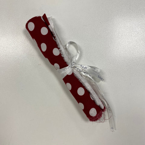 Remnant Printed Viscose Spot Rust