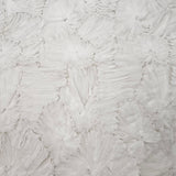 Ivory Organza Ruffle Tulle — featuring geometric motifs, 100% nylon, 140cm wide