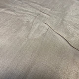 Dark Chocolate Satin Chiffon — lightweight and sheer with a fluid, airy drape and a smooth satin luster finish, 100% mulberry silk, 140cm wide