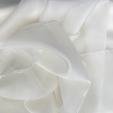 Remnant Satin Organza 12mmsSilk White