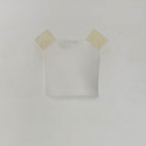 Remnant Satin Organza 12mmsSilk White