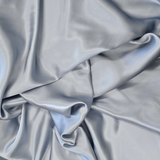 Blue Bell Sandwash Satin — lightweight and soft with a smooth luster satin finish, 100% mulberry silk, 140cm wide