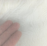 Ivory Remnant Silk Mesh