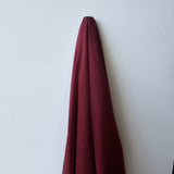Port Satin Chiffon — lightweight and sheer with a fluid, airy drape and a smooth satin luster finish, 100% mulberry silk, 140cm wide