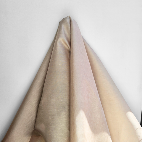 Silk Linen Blend Sand