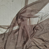 Pancake Silk Mesh — lightweight and soft with a hexagon weave and natural give, in silk, 120cm wide