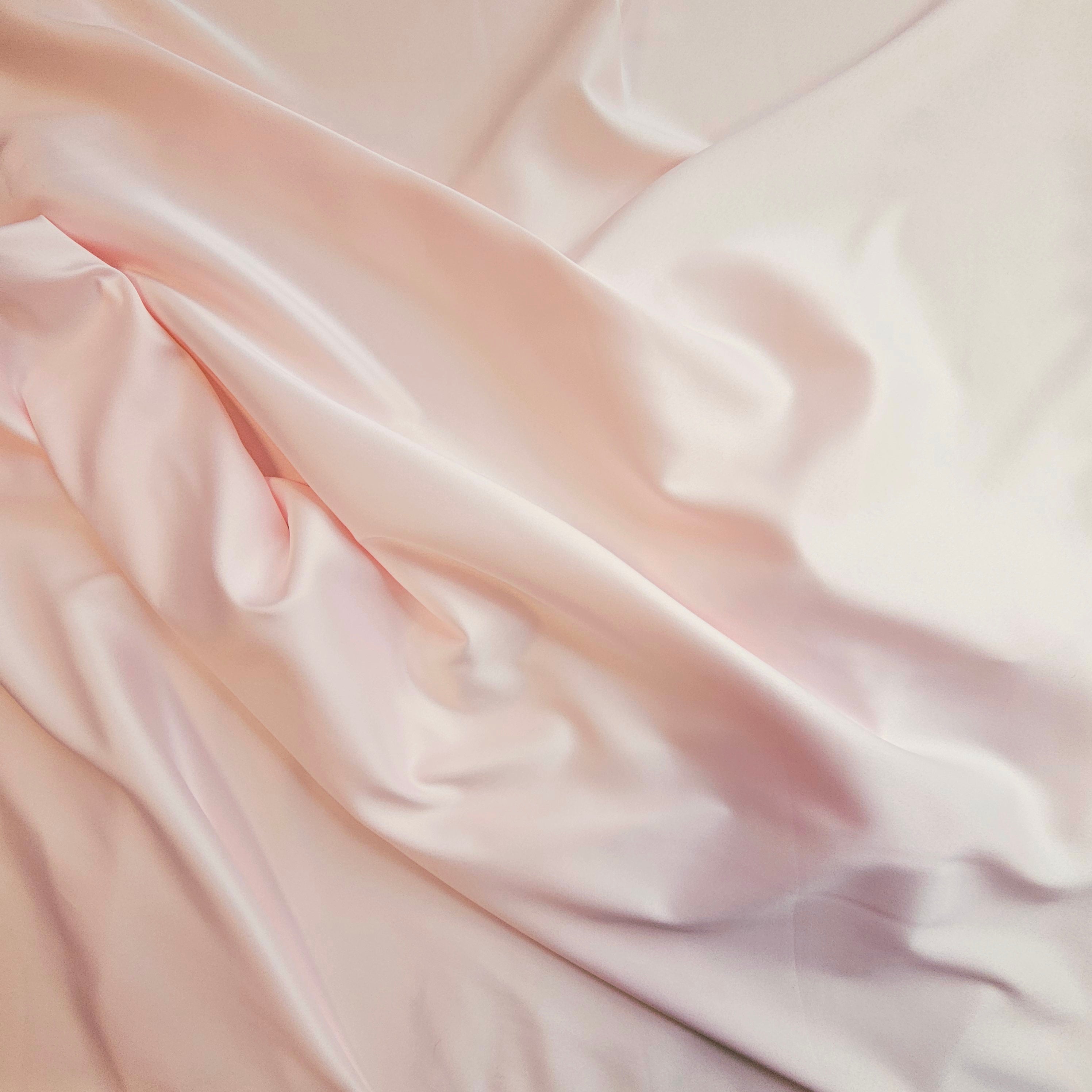 Stretch Polyester Lining Pale Pink |Silk World Australia