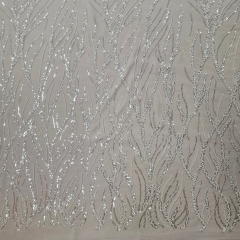 Embellished Tulle (VJ121748) Ivory