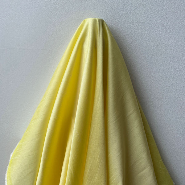 Polyester Dupion – Pastel Yellow