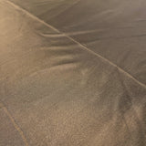 Dark Chocolate Habotai — soft with a light, airy drape and a smooth satin finish, 100% mulberry silk, 140cm wide