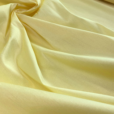 Polyester Dupion Pastel Yellow